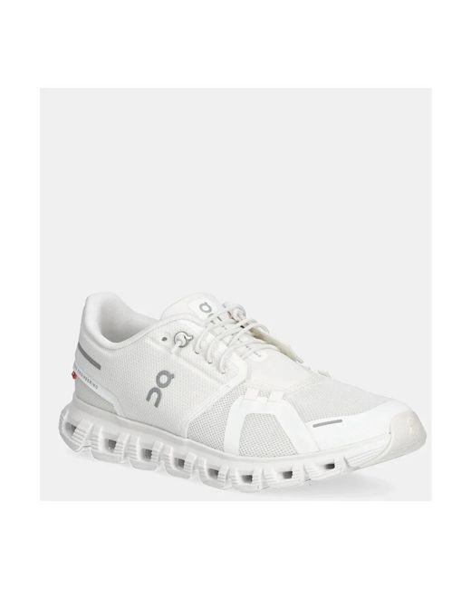 On Shoes Cloud 6 in het White