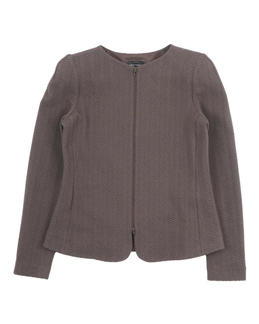 Emporio Armani Brown Light Jackets