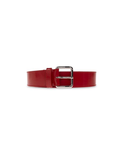 Marni Red Ledergürtel
