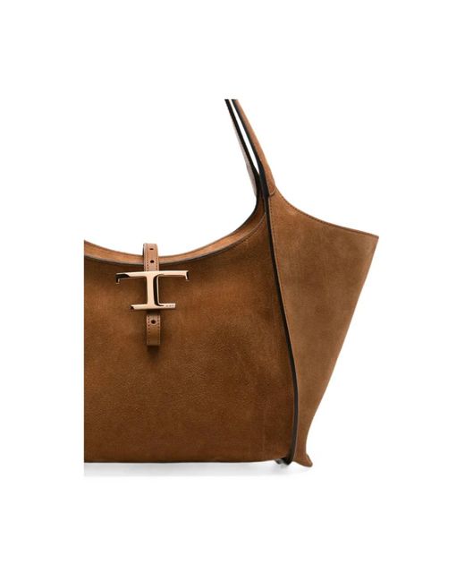 Tod's Brown Shopping Bags