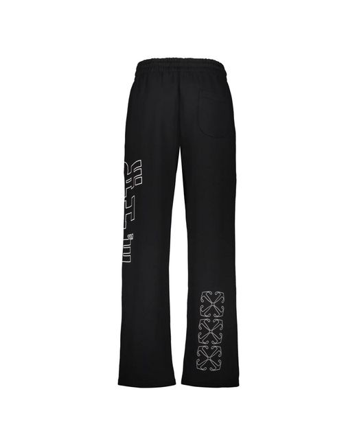 Off-White c/o Virgil Abloh Black Sweatpants for men