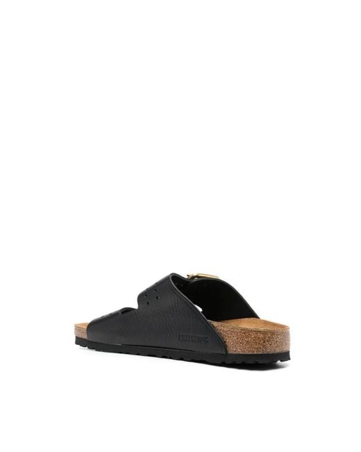 Birkenstock Black Sliders