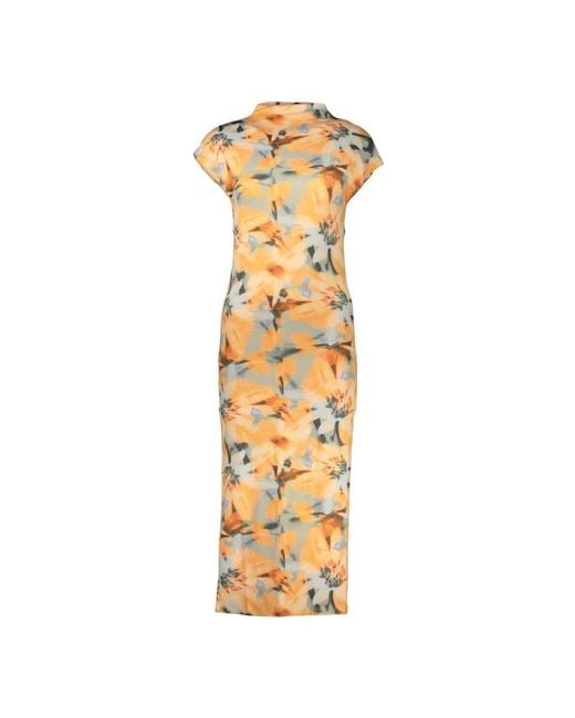 Desigual Metallic Midi Dresses