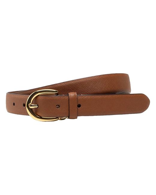 Cinturones de mujer con estilo Ralph Lauren de color Brown