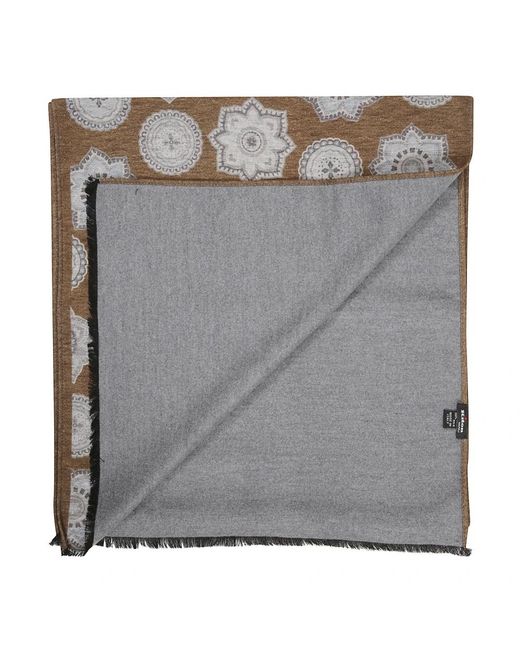 Winter Scarves di Kiton in Metallic da Uomo