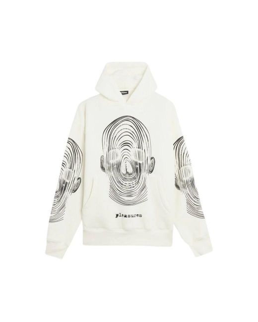 Pleasures Kapuzenpullover mit fronttasche in White für Herren