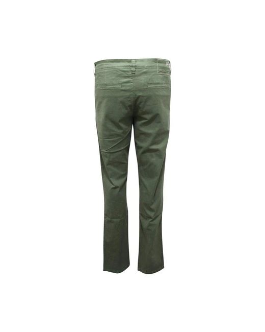 Sun 68 Dunkelgrüne Stretchhose in Green für Herren