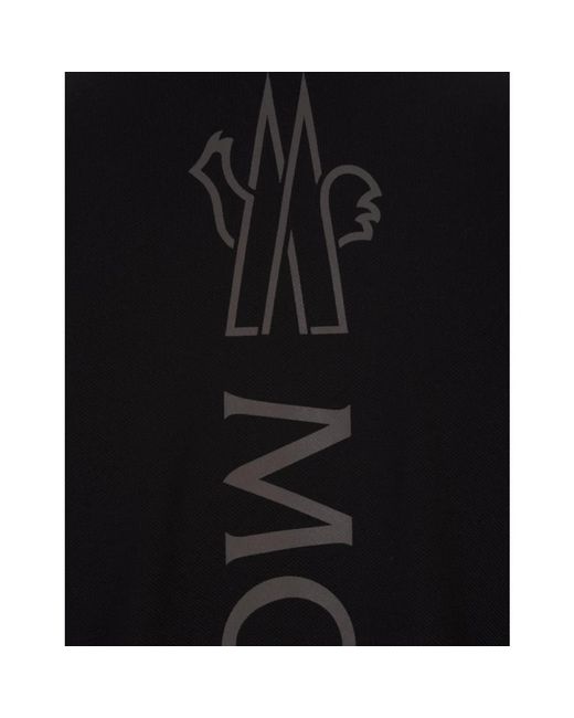 Polos Moncler pour homme en coloris Black