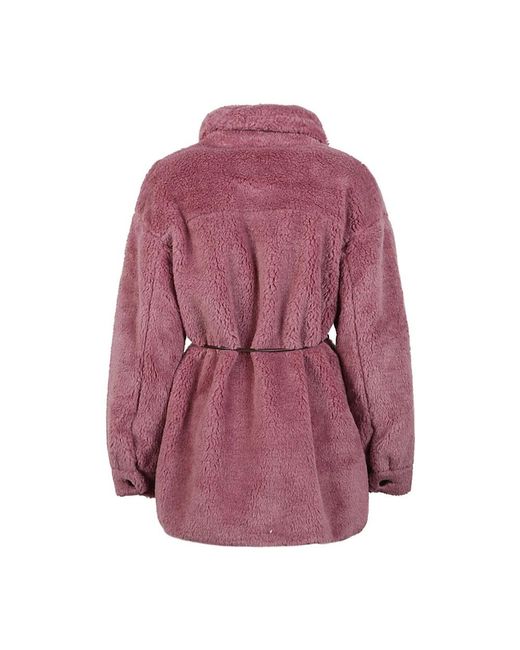 Molliolli Purple Faux Fur & Shearling Jackets