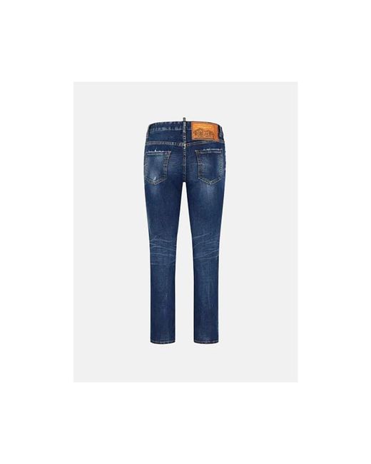 DSquared² Blue Slim-Fit Jeans for men