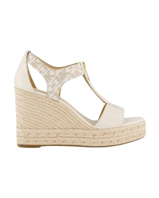 Michael Kors White Wedges