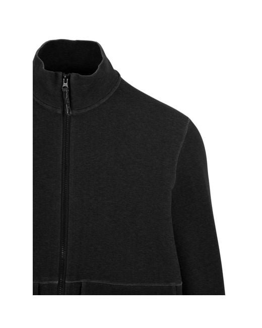 Aspesi Black Zip-Throughs for men