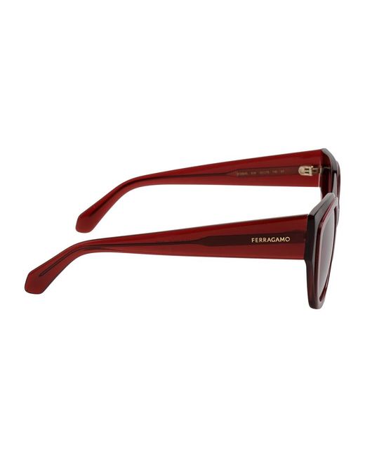Ferragamo Red Sunglasses