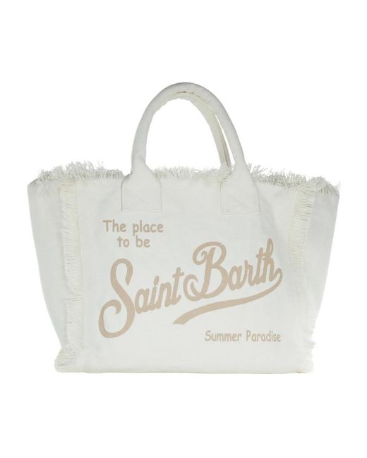 Mc2 Saint Barth Metallic Tote Bags