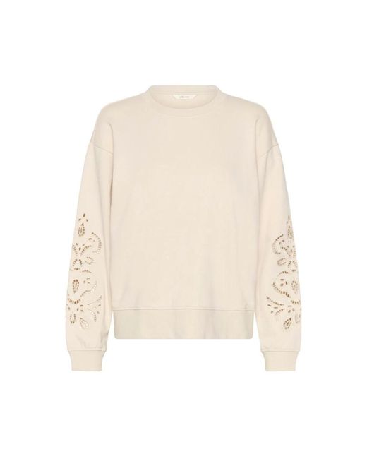 Cream Natural Sweatshirts