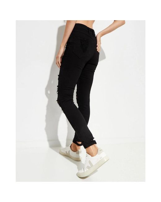 SER.O.YA Black Skinny Jeans