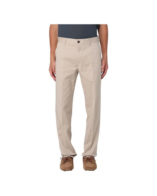 Incotex Natural Slim-Fit Trousers for men