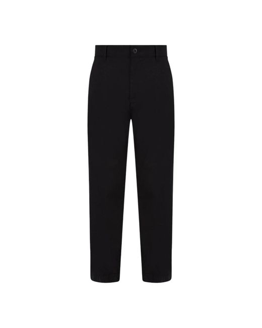 Calvin Klein Black Slim-Fit Trousers for men