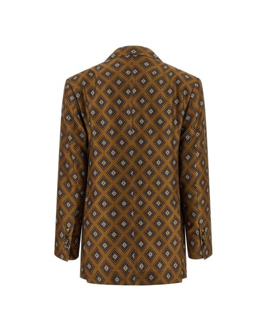 Alberto Biani Brown Blazers