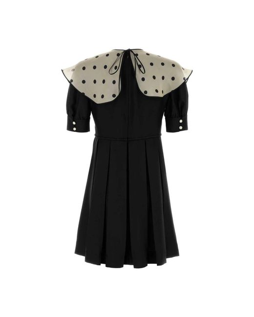 Valentino Garavani Black Short Dresses