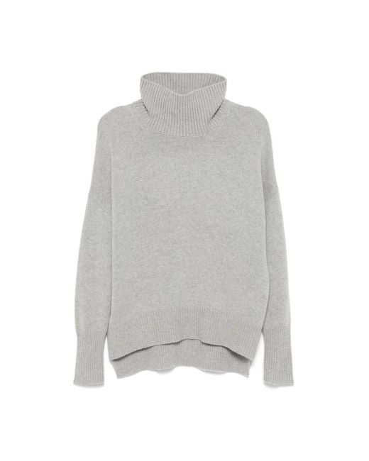 Lisa Yang Gray Cashmere Knitwear