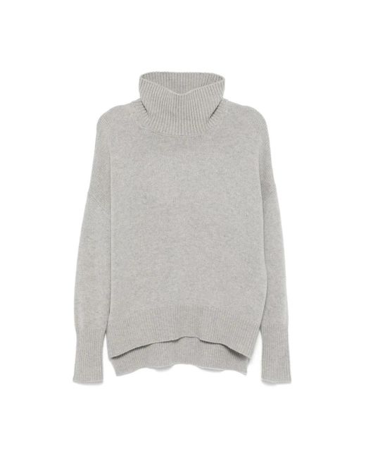 Lisa Yang Gray Cashmere Knitwear