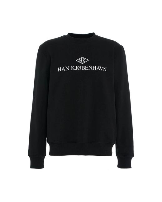 Han Kjobenhavn Black Sweatshirts for men