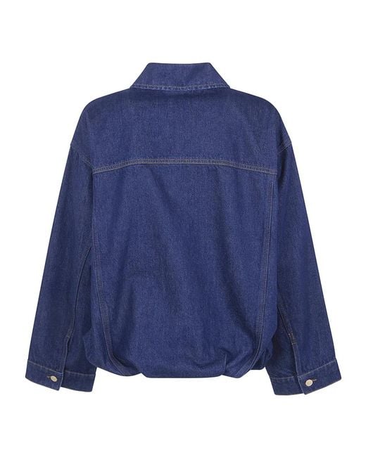 7 For All Mankind Blue Denim Jackets