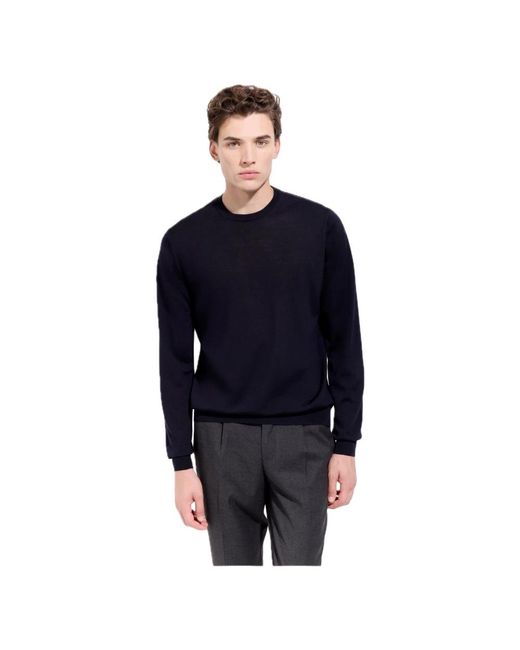 FILIPPO DE LAURENTIIS Round-Neck Strickwaren in Blue für Herren