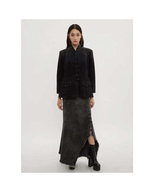 Olivier Theyskens Black Light Jackets