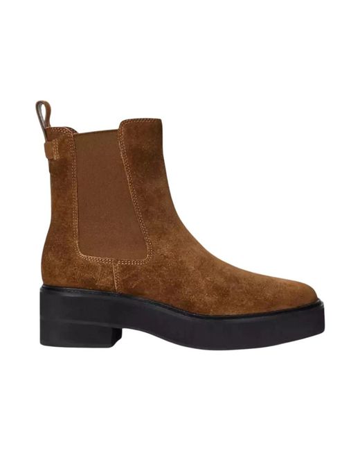 Ralph Lauren Brown Chelsea Boots