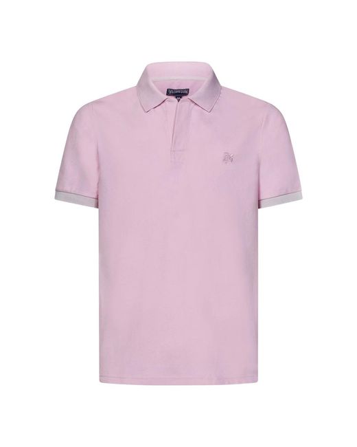 Polo camicie di Vilebrequin in Purple da Uomo
