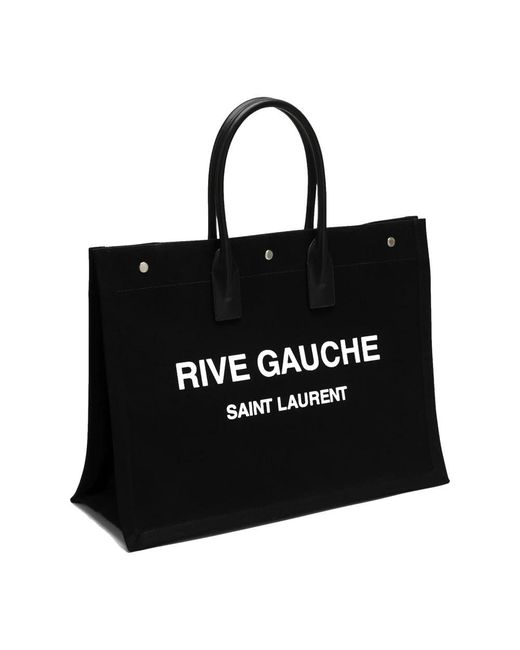 Saint Laurent Black Tote Bags