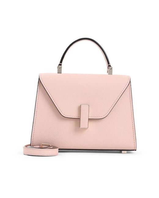 Valextra Pink Rosa & lila crossbody handtasche