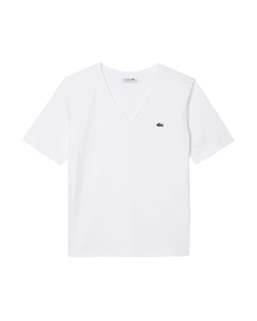 Lacoste White T-Shirts