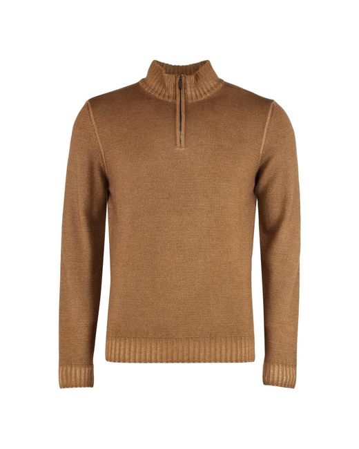Moorer Brown Turtlenecks for men