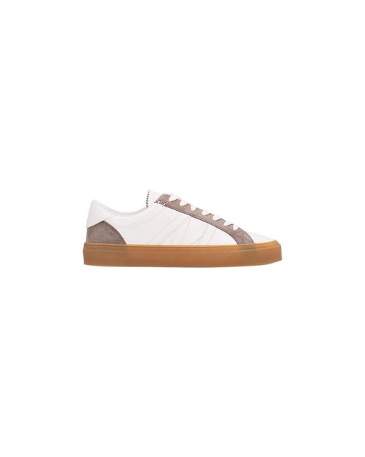 Moncler White Sneakers for men