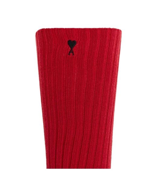 Socks AMI de color Red
