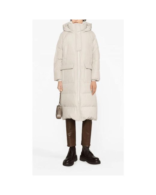 Down Coats Brunello Cucinelli de color Natural