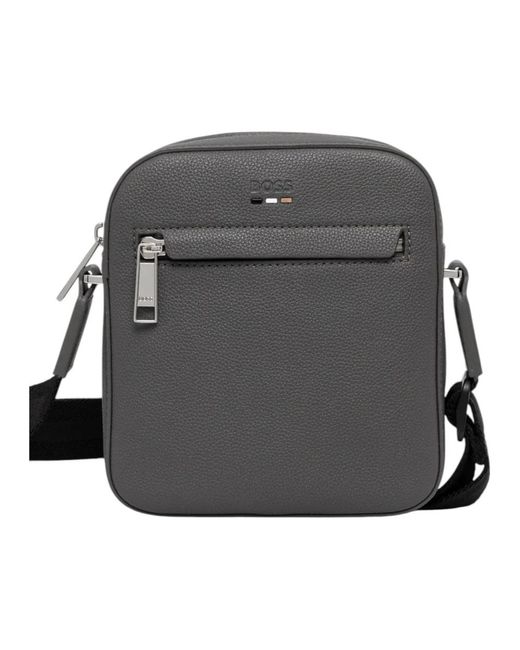 Cross Body Bags di HUGO in Black da Uomo