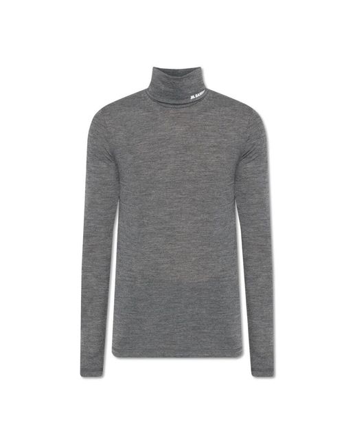 Jil Sander Gray Turtlenecks for men