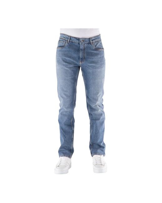 Etro Blue Slim-Fit Jeans for men