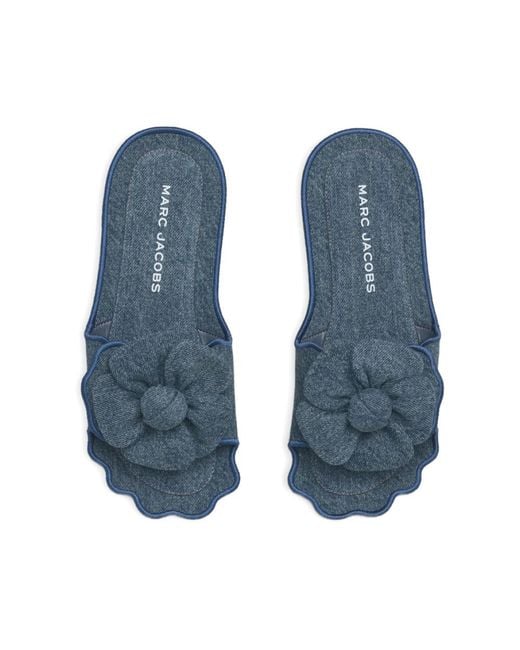 Marc Jacobs Blue Open-Toe Sandals
