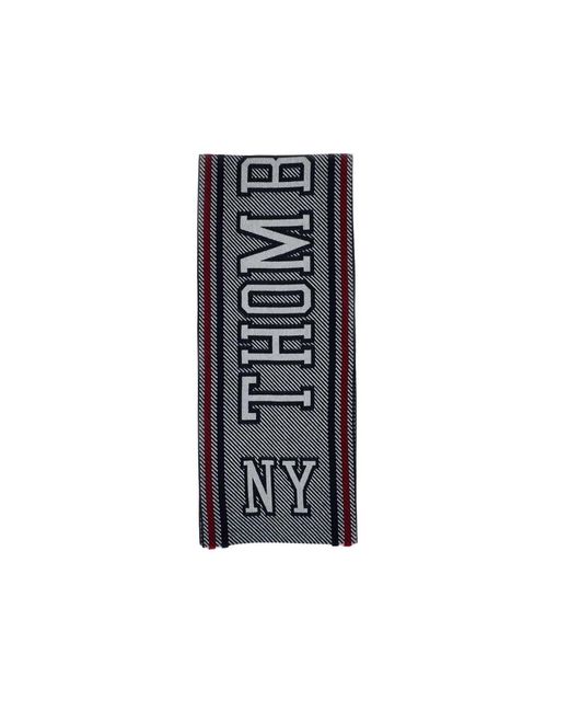 Winter Scarves di Thom Browne in Black da Uomo