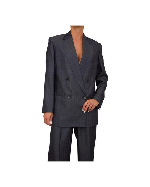 Etro Jassen ,Blauw ,Wol Stijlvolle Blazer in het Blue