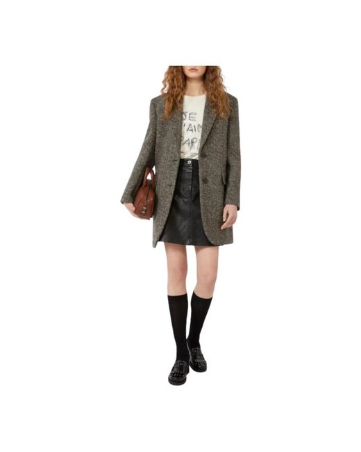 Weekend by Maxmara Gray Stilvolle Mäntel Kollektion