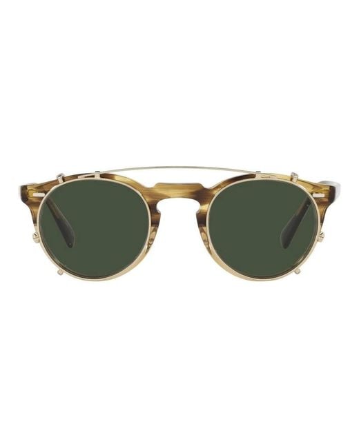 Oliver Peoples Green Sunglasses