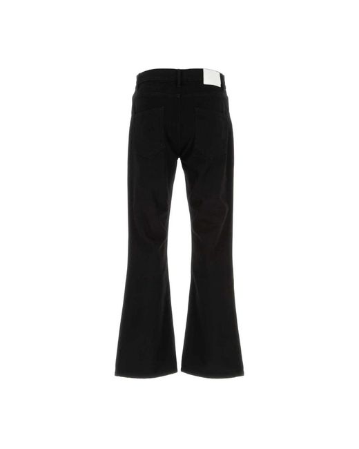 Ernest W. Baker Black Flared Jeans for men