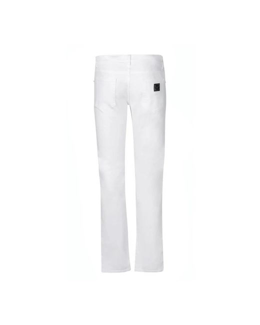 Jeans > slim-fit jeans Dolce & Gabbana pour homme en coloris White