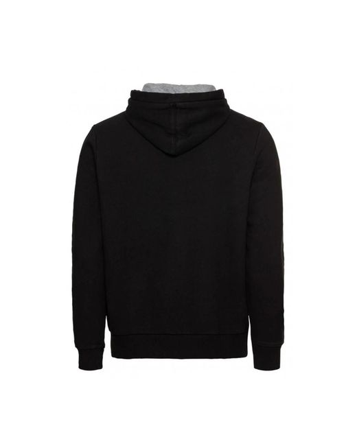 Napapijri Black Hoodies for men